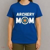 Wo Archery Mom Mother's Day Vegas Compound Bow Archery Gift T-Shirt thumb 4