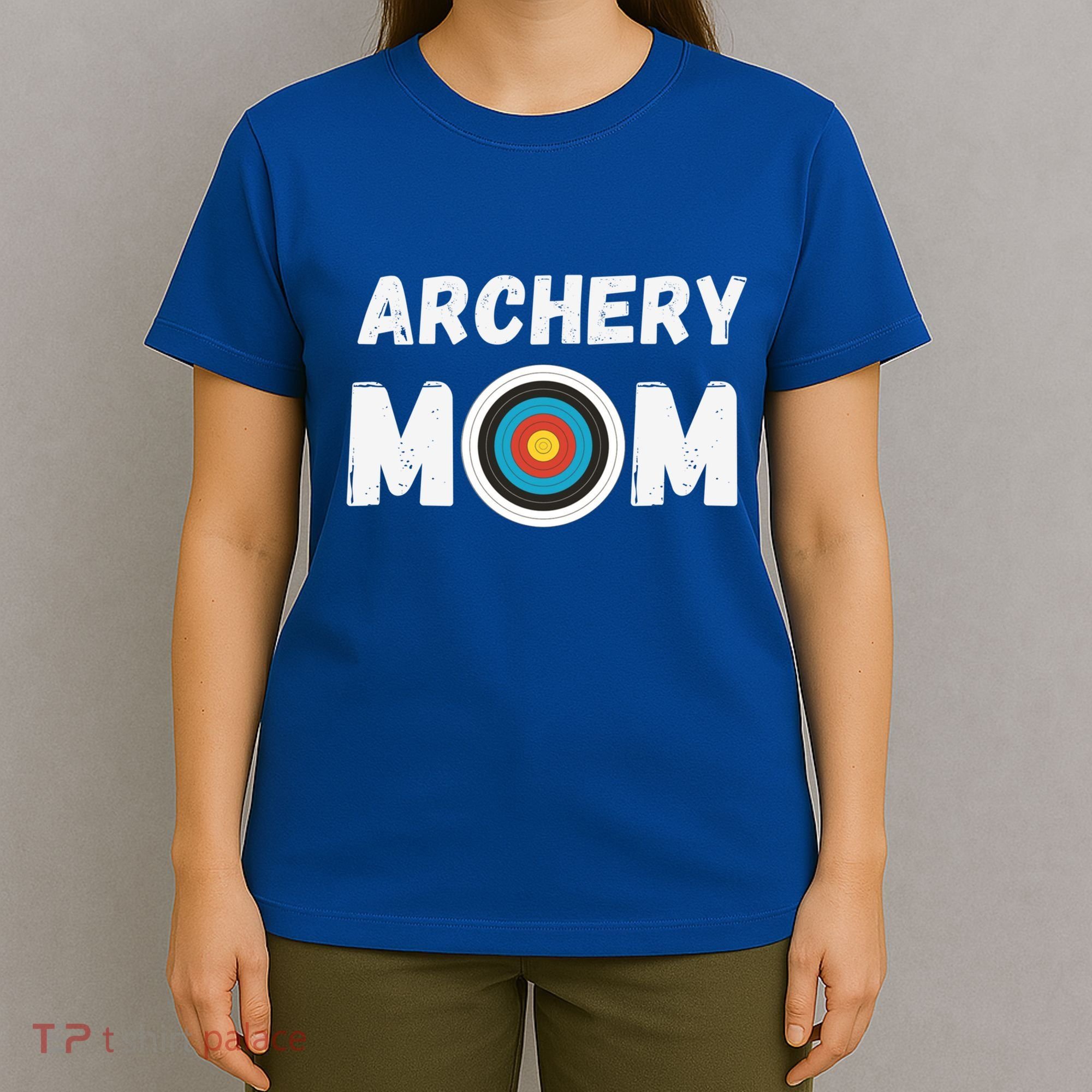 Wo Archery Mom Mother's Day Vegas Compound Bow Archery Gift T-Shirt
