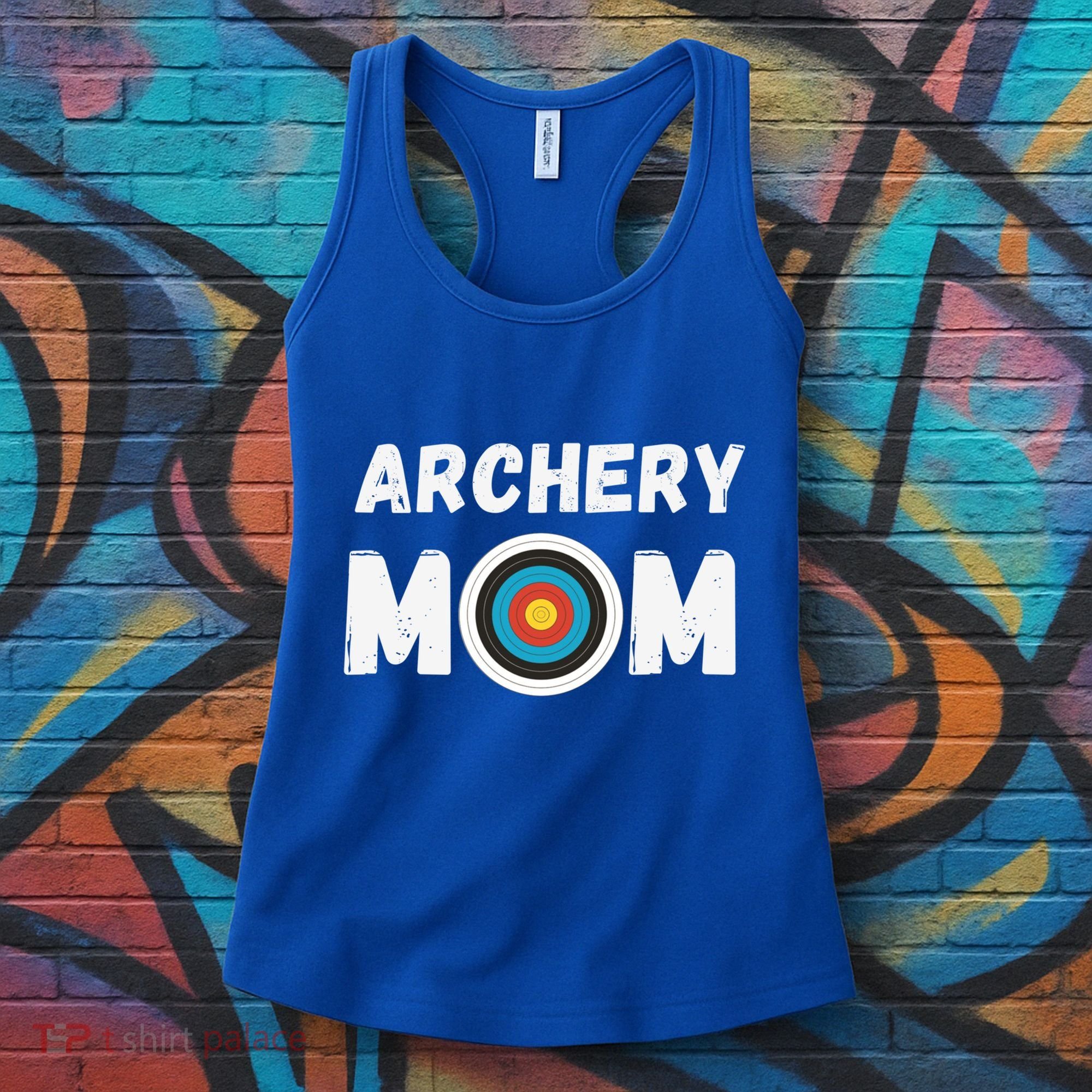 Wo Archery Mom Mother's Day Vegas Compound Bow Archery Gift Women's Tank Top
