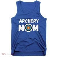 Wo Archery Mom Mother's Day Vegas Compound Bow Archery Gift Tank Top thumb 0