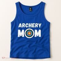 Wo Archery Mom Mother's Day Vegas Compound Bow Archery Gift Tank Top thumb 2