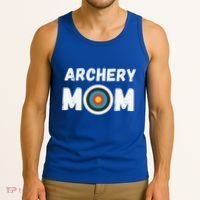 Wo Archery Mom Mother's Day Vegas Compound Bow Archery Gift Tank Top thumb 3