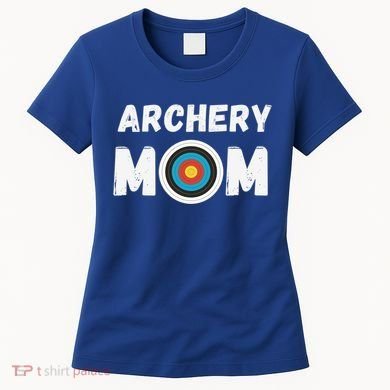 Wo Archery Mom Mother's Day Vegas Compound Bow Archery Gift Women's T-Shirt