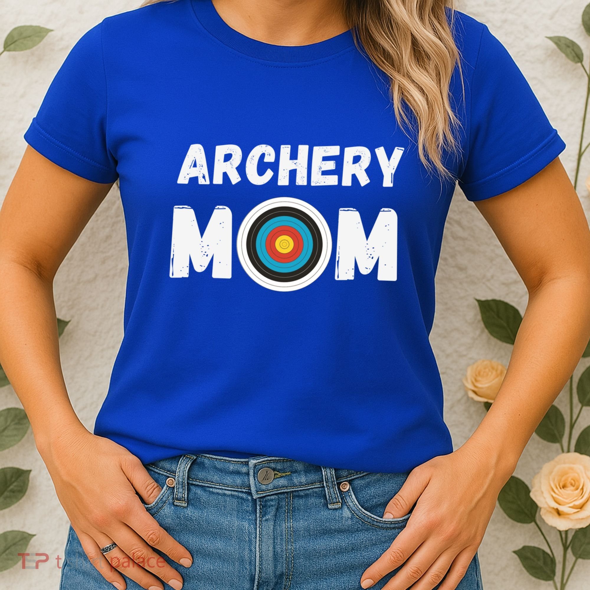 Wo Archery Mom Mother's Day Vegas Compound Bow Archery Gift Women's T-Shirt