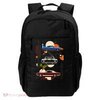 Woodward Ave M1 Classic Cars Art Deco 2026 Backpack thumb 0