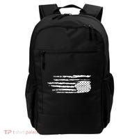 We Are Not Ok Upside Down USA Flag In Distress Backpack thumb 0