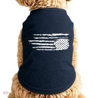 We Are Not Ok Upside Down USA Flag In Distress Doggie Tank thumb 0