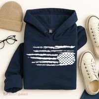 We Are Not Ok Upside Down USA Flag In Distress Hoodie thumb 4