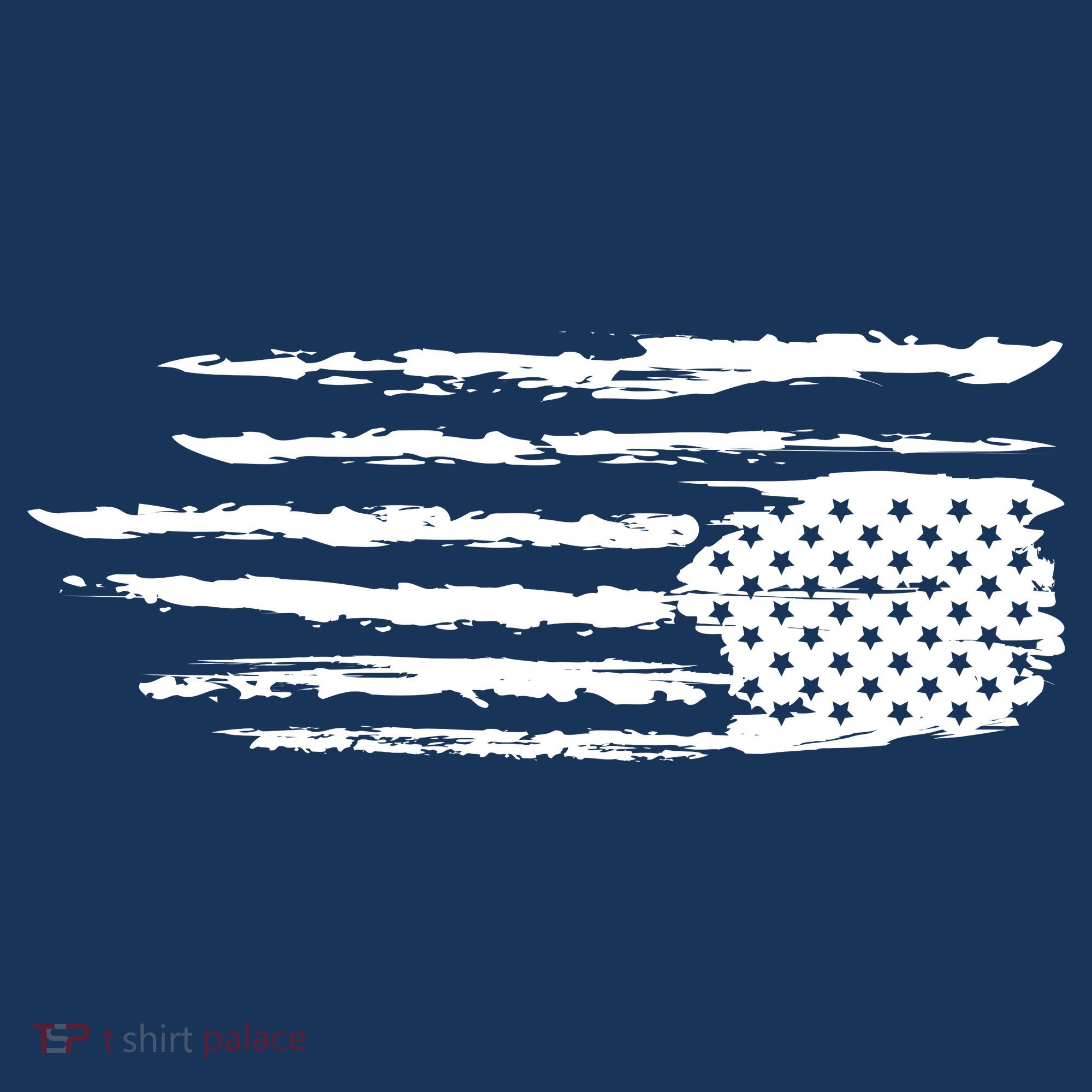 We Are Not Ok Upside Down USA Flag In Distress Women's Hoodie