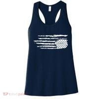 We Are Not Ok Upside Down USA Flag In Distress Women's Tank Top thumb 0