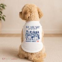 We Are Not Going Back Kamala Harris Waltz 24 Eleciton Doggie Tank thumb 2