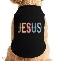 We All Need Jesus Romans 3:23 Christian Bible Verse Front & Back Doggie Tank thumb 0
