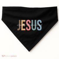 We All Need Jesus Romans 3:23 Christian Bible Verse Front & Back USA-Made Doggie Bandana thumb 0