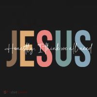 We All Need Jesus Romans 3:23 Christian Bible Verse Front & Back Women's Hoodie thumb 2