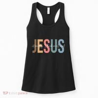 We All Need Jesus Romans 3:23 Christian Bible Verse Front & Back Women's Tank Top thumb 0