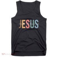 We All Need Jesus Romans 3:23 Christian Bible Verse Front & Back Tank Top thumb 0