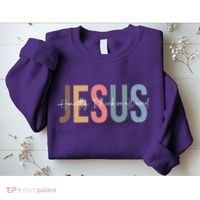 We All Need Jesus Romans 3:23 Christian Bible Verse Front & Back Sweatshirt thumb 2