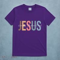 We All Need Jesus Romans 3:23 Christian Bible Verse Front & Back T-Shirt thumb 5