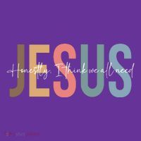 We All Need Jesus Romans 3:23 Christian Bible Verse Front & Back Baby Bodysuit thumb 2