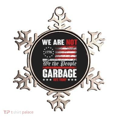 We Are Not Garbage Vote Trump Ornament