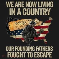 We Are Now Living In A Country Our Founding Fathers Fought Bucket Hat thumb 4