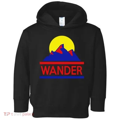 Wander The World Toddler Hoodie