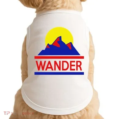 Wander The World Doggie Tank