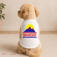 Wander The World Doggie Tank thumb 2