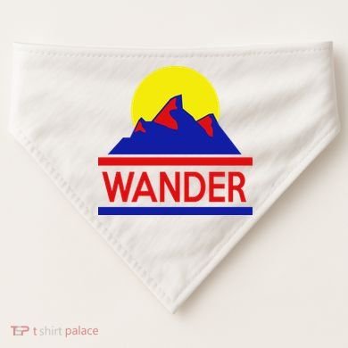 Wander The World USA-Made Doggie Bandana
