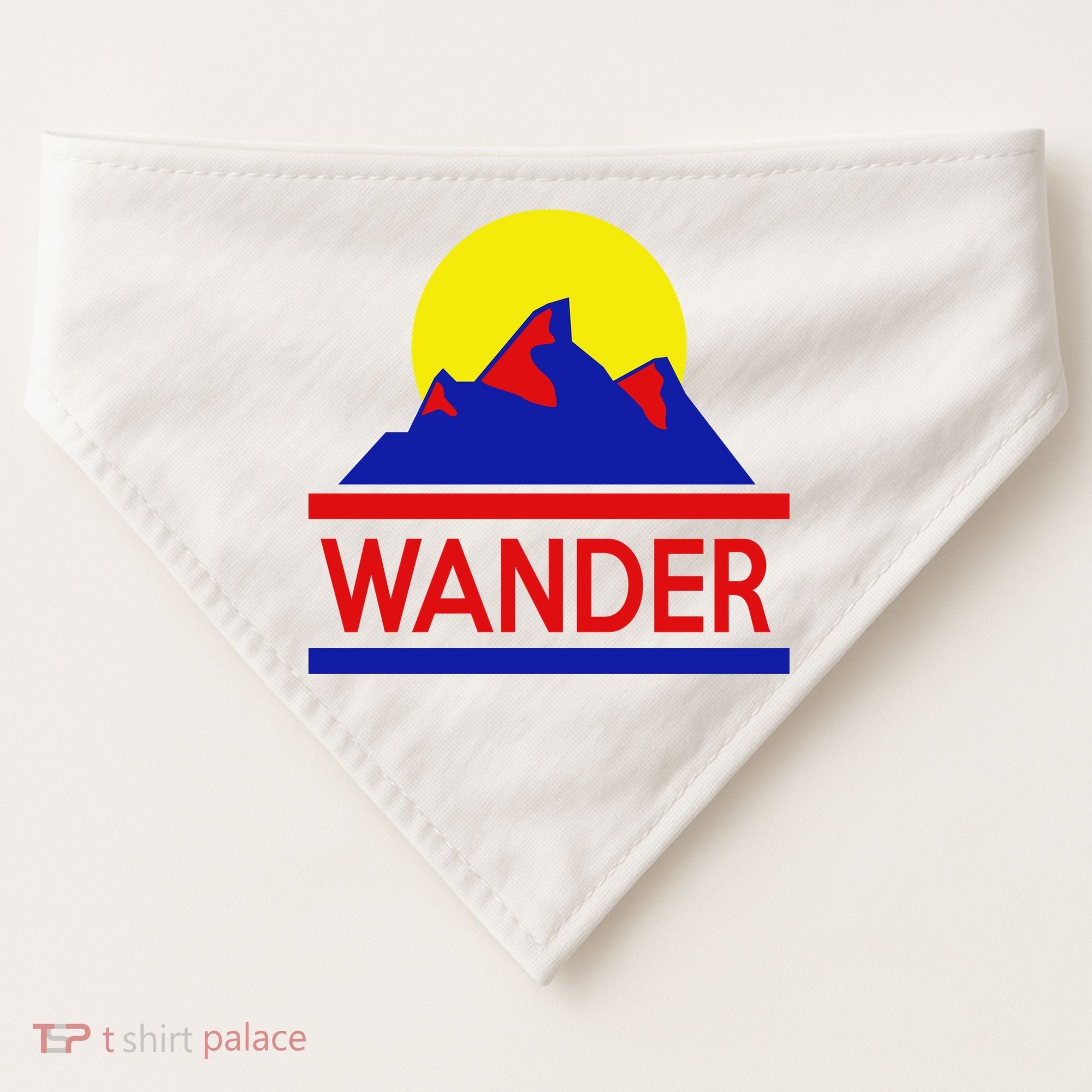Wander The World USA-Made Doggie Bandana