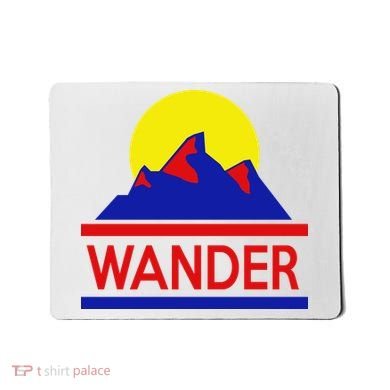 Wander The World Mousepad