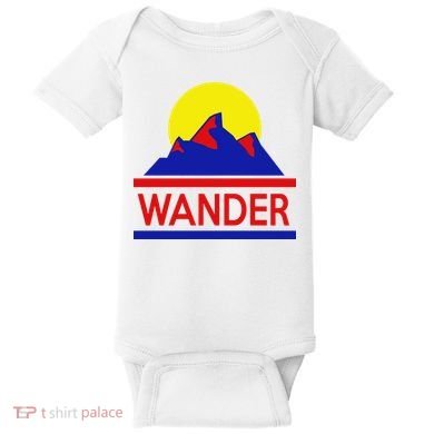 Wander The World Baby Bodysuit