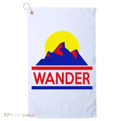 Wander The World Golf Towel