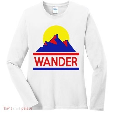 Wander The World Women's Long Sleeve Shirt