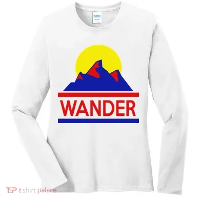 Wander The World Women's Long Sleeve Shirt