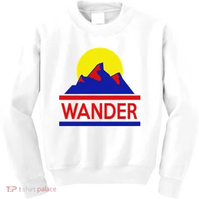 Wander The World Kids Sweatshirt