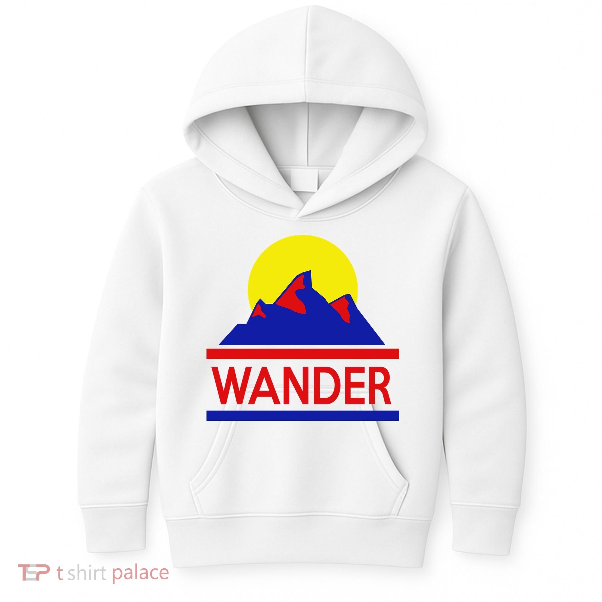 Wander The World Kids Hoodie