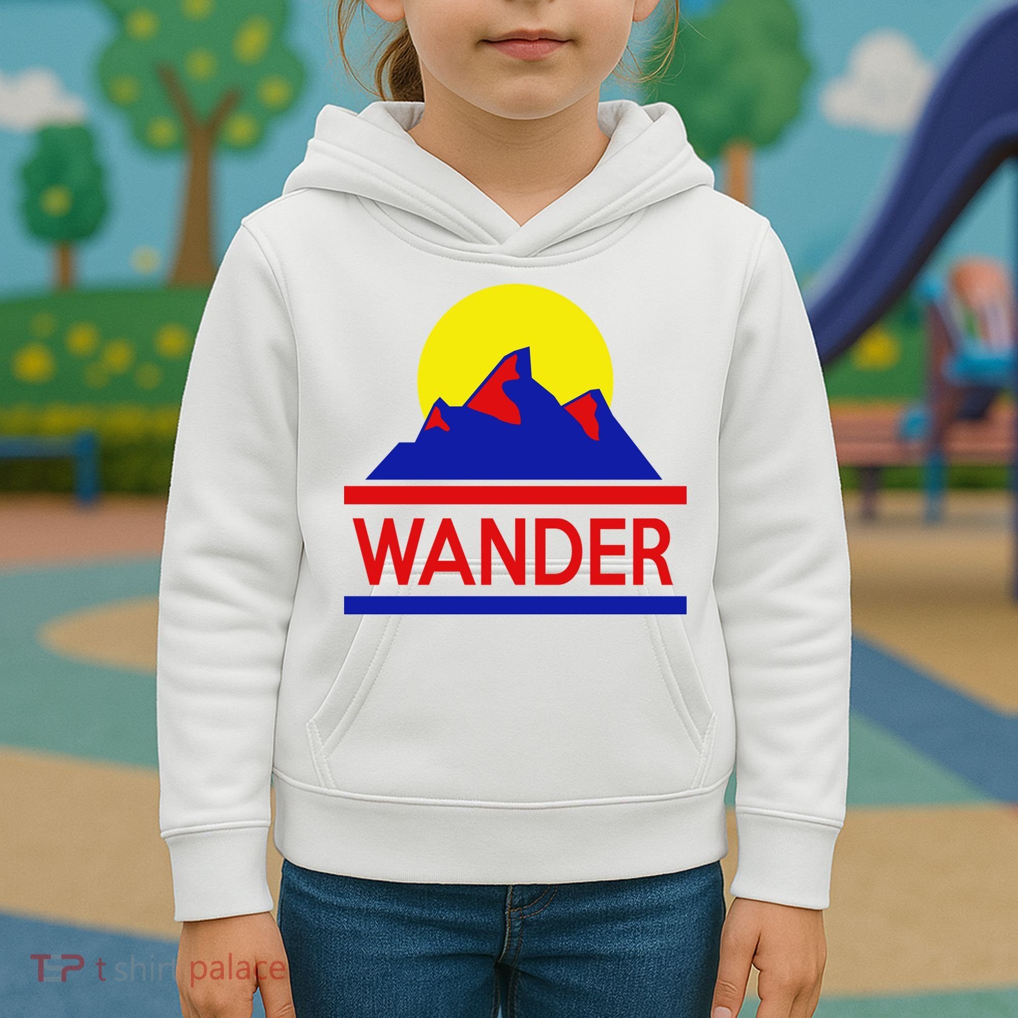 Wander The World Kids Hoodie