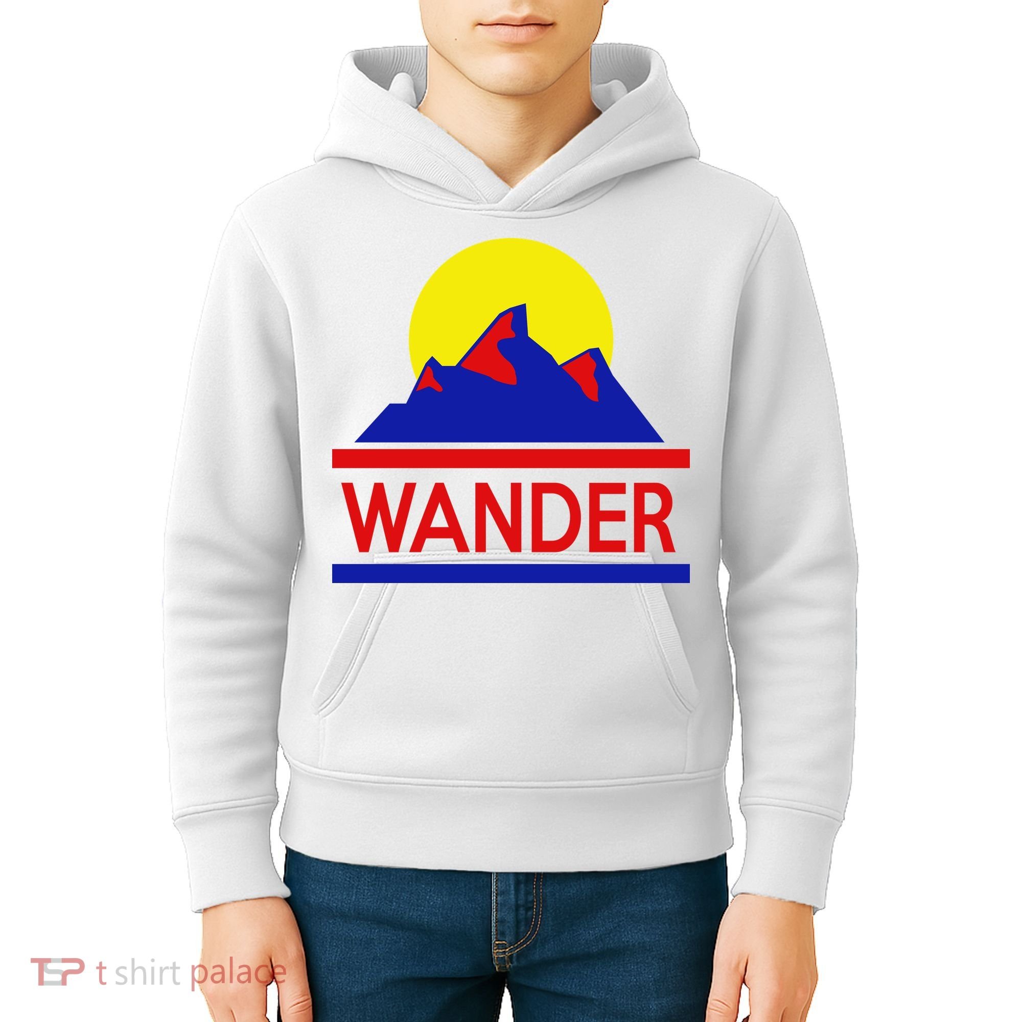 Wander The World Kids Hoodie
