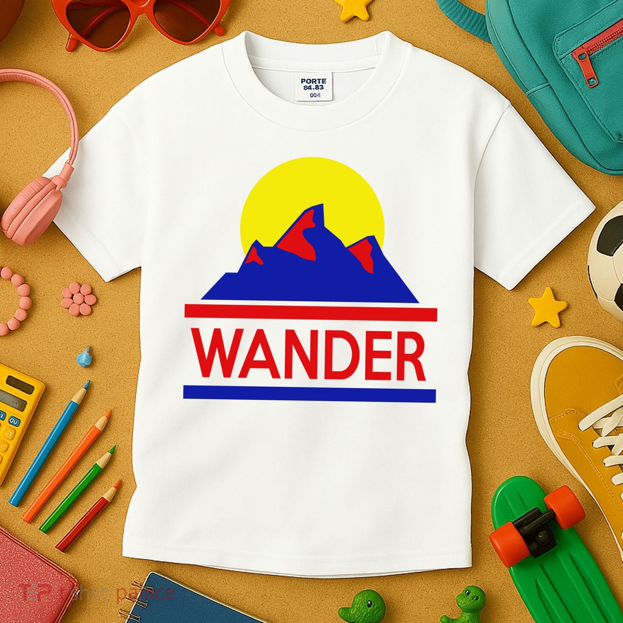 Wander The World Kids T-Shirt