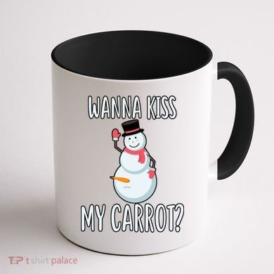 Wanna Kiss My Carrot? Coffee Mug back