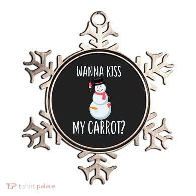 Wanna Kiss My Carrot? Ornament
