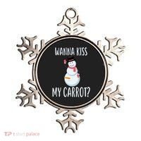 Wanna Kiss My Carrot? Ornament thumb 0