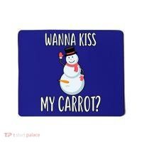 Wanna Kiss My Carrot? Mousepad thumb 0