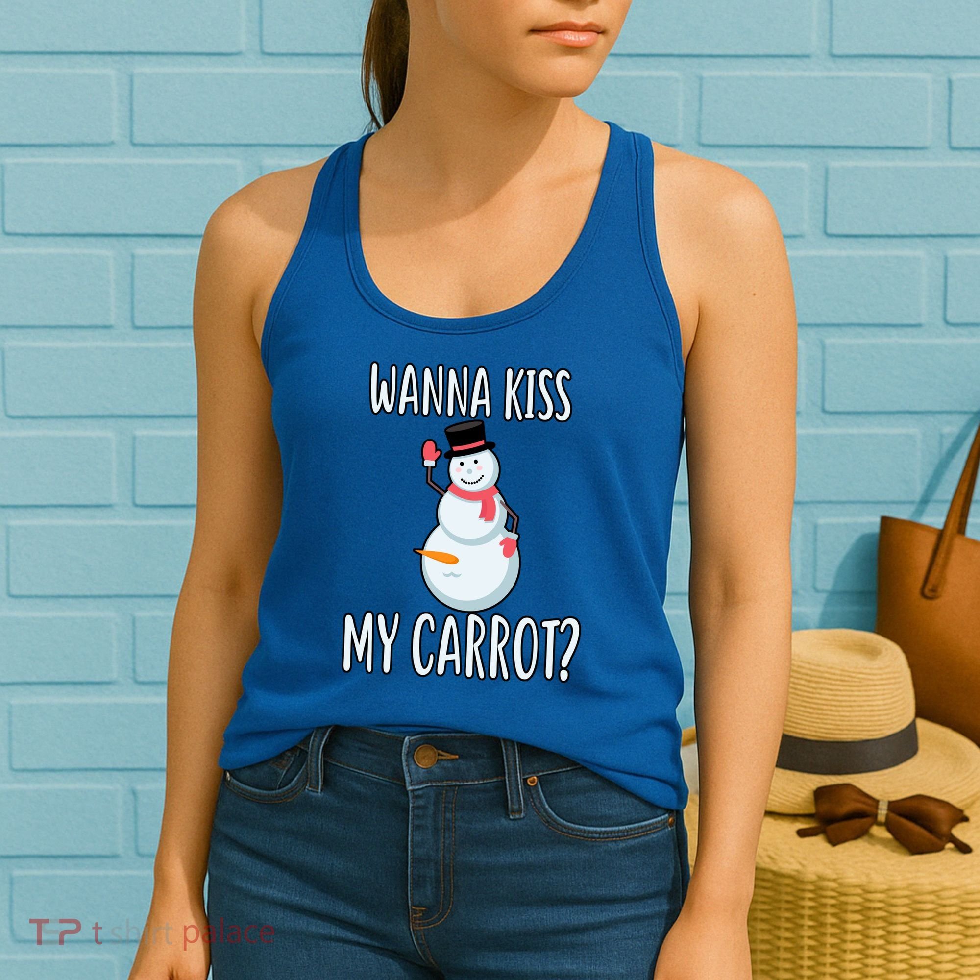 Wanna Kiss My Carrot? Women's Tank Top
