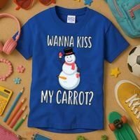 Wanna Kiss My Carrot? Kids T-Shirt thumb 3