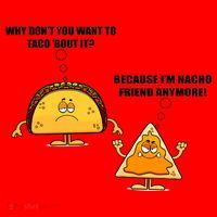 Wanna Taco Bout It Nacho Friend Santa Hat thumb 1