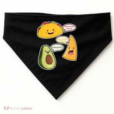 Wanna Taco Bout It Nacho Preoblem Gaucward USA-Made Doggie Bandana