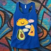 Wanna Taco Bout It Nacho Preoblem Gaucward Women's Tank Top thumb 3