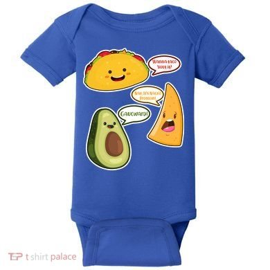 Wanna Taco Bout It Nacho Preoblem Gaucward Baby Bodysuit